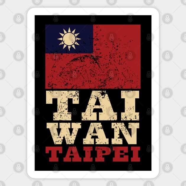 Flag of Taiwan Republic of China Magnet by KewaleeTee